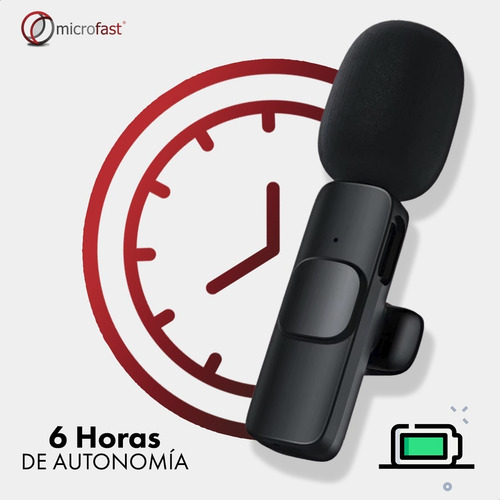 Micrófono Corbatero Inalámbrico Para Celular iPhone Samsung