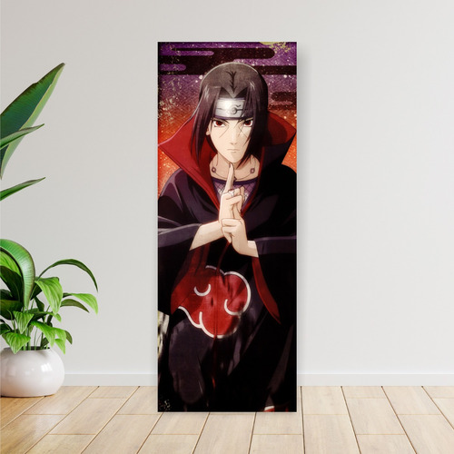 Imagen 3 de 8 de Cuadro Grande De Anime Itachi Uchiha - Animeras