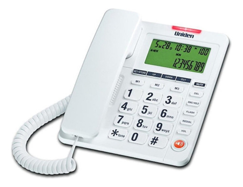 Telefono Fijo Uniden As7408 Identificador Altavoz