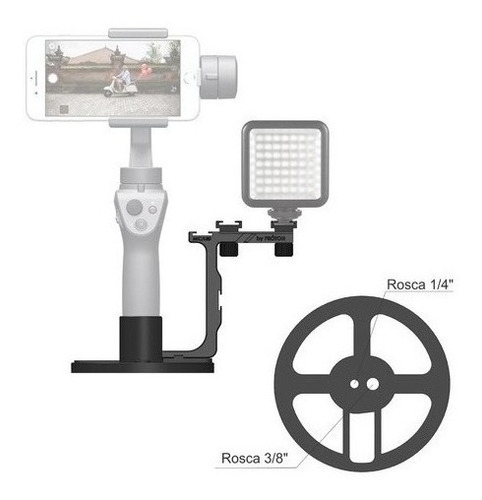 Kit 2 Em 1 Dji Osmo Mobile 2 Completo