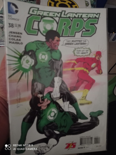 Cómic Dc En Inglés Green Lantern Corps No.38 Variante