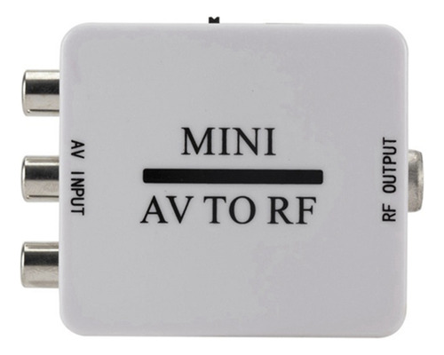 Cable De Vídeo Compuesto Rca/a/v A Rf/coaxial/coaxial