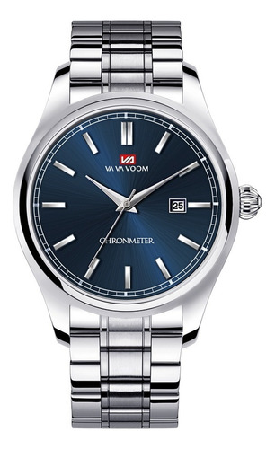 Moda Simple Correa Azul Reloj De Los Hombres De Negocios
