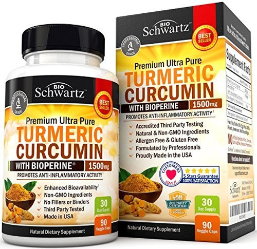 Bio Schwartz Turmeric  Turmeric Cu - Unidad a $2184