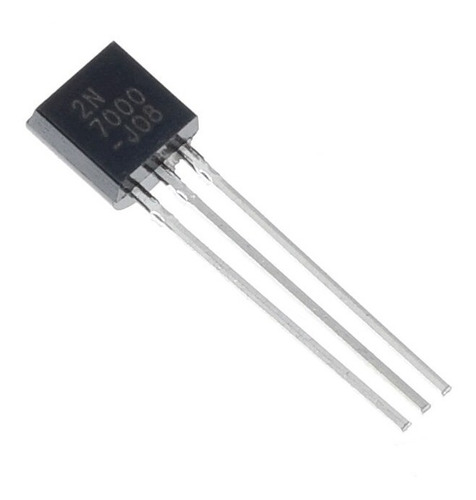 Transistor Mosfet 2n7000 To92 Canal N 200 Mamps 60v X4 Uds D