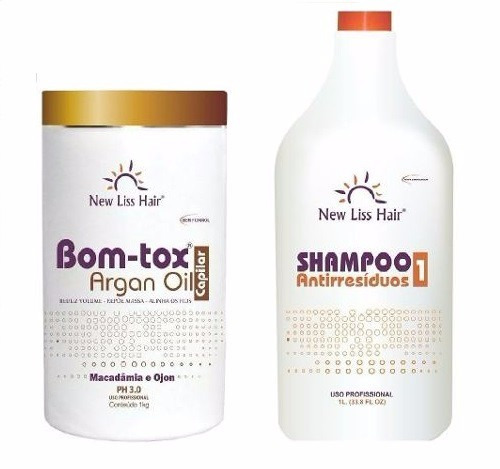 Shampoo 1 L+ Botox S/formol Com Oleo De Argan