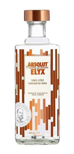 Vodka Absolut Elyx 750ml