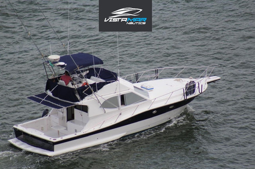Lancha Carbrasmar 41 Pés Com Volvo D6 2015 (refit 2018)