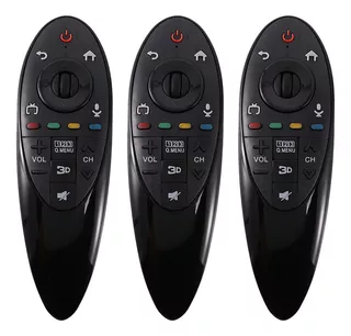 3x Smart 3d Tv Control Remoto Dinámico For LG 3d Reemplaza