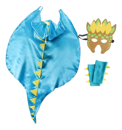 Disfraz De Dinosaurio Fantasía Capa Creativa Ropa, Con
