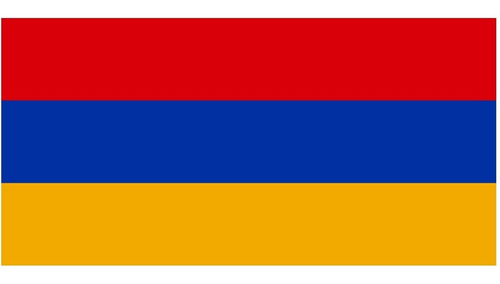 Bandera Armenia Medida Oficial 90cm  X 150cm Envio Gratis