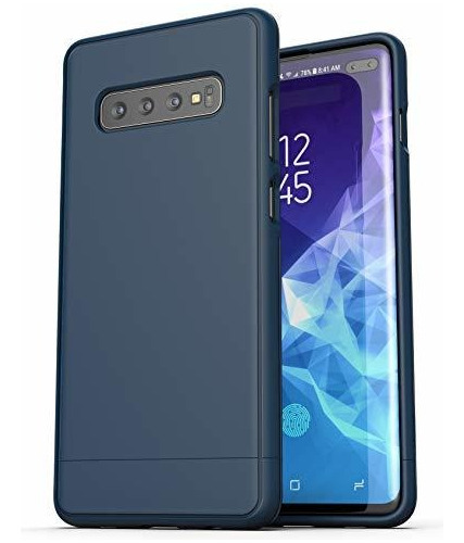 Funda Para Galaxy S10 Plus Color Azul Anti Impactos