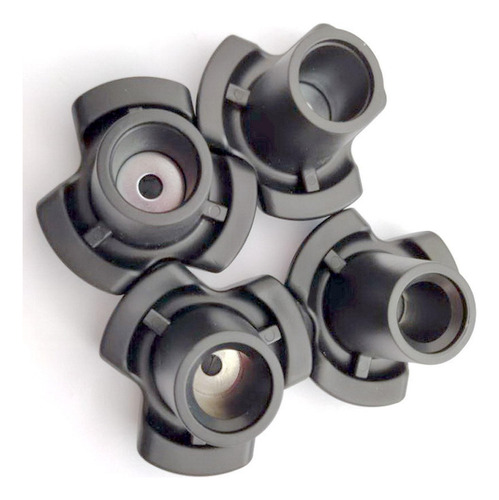 4 Piezas De Puntas De Bastón Puntas De Goma 19mm