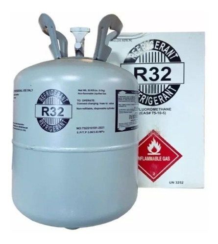 Gas Refrigerante Aire Acondicionado R32 Garrafa 9.5kg K37