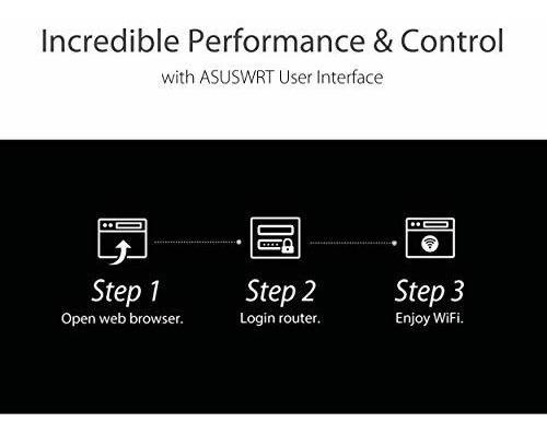 Asus Rt-ac1200 V2 Ac1200 Router Wifi De Doble Banda, Fácil