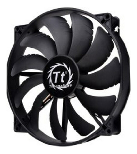 Thermaltake 200mm Puro 20 Serie Negro 200x30mm Grueso Tranqu