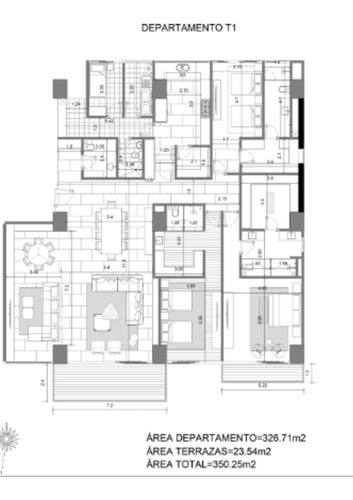 Departamento En Venta En Bosques De Las Lomas Altezza Con Terraza (m2d2349)