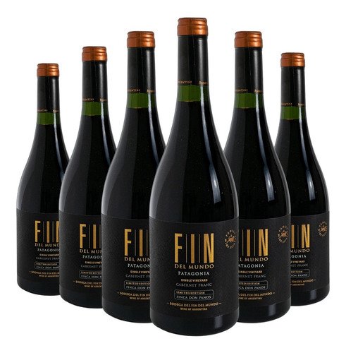 Vino Fin Del Mundo Single V. Cabernet Franc X 6  -