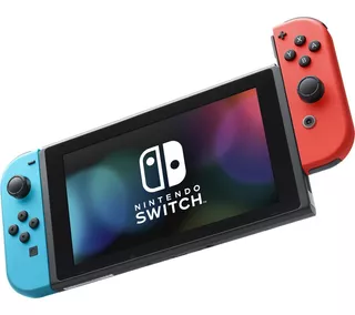 Nintendo Switch 32GB Standard color rojo neón, azul neón y negro