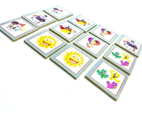 Imagem 2 de 3 de Lembrancinha Jogo Da Memória Escolha Seu Tema 10 Kits