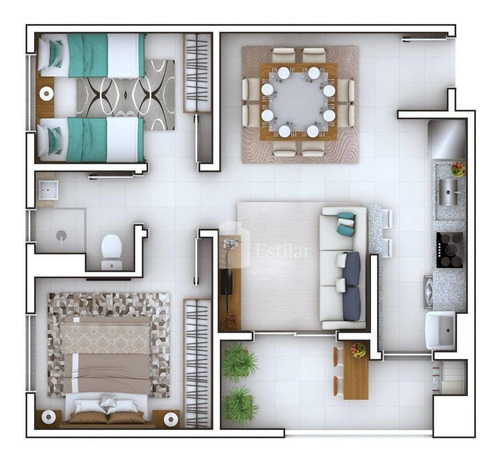 Imagem 27 de 30 de Apartamento 02 Quartos No Centro, Barra Velha (sc) - Ap2832