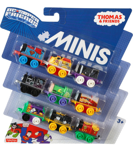 Fisher-price Thomas Y Sus Amigos Minis, Dc Super Friends 1 D
