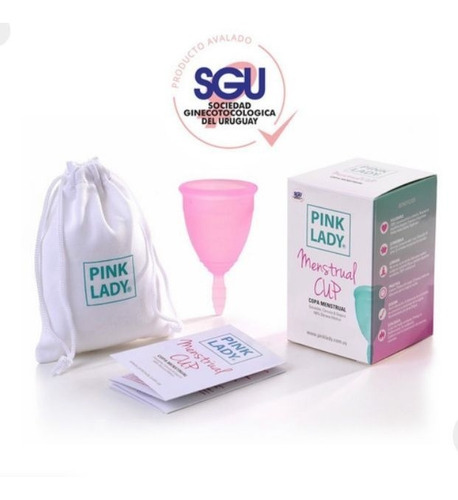 Kit Copa Copita Menstrual  + Vaso Esterilizador Pink Lady