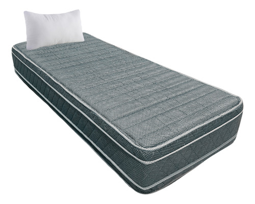 Colchón 1 Plaza Ayfa Dual Euro 100x190x30 110kg + Almohada