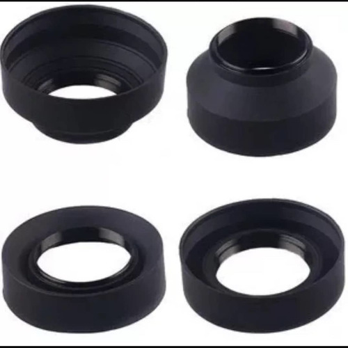 Imagen 2 de 2 de Parasol De Goma Para Objetivos 72mm
