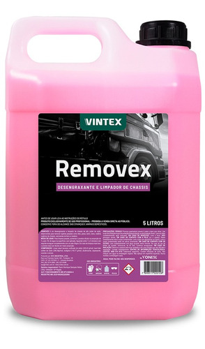 Removex Desengraxante Limpador De Chassis Automotivo Vintex