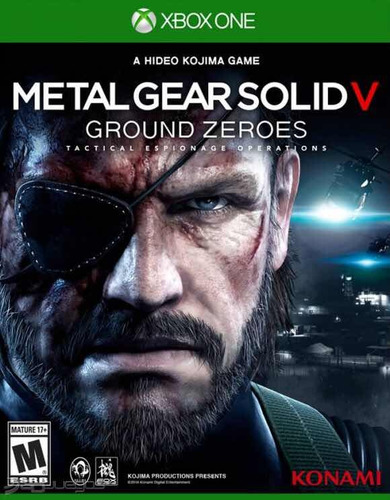 Metal Gear Solid V Ground Zeroes Xbox One