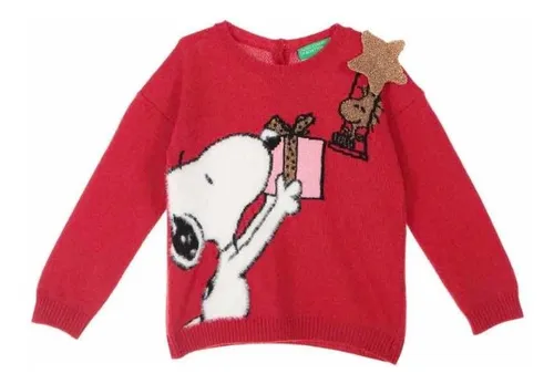 Su ter Snoopy Peanuts Ni a Rojo 3 A os