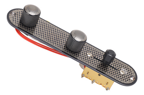 Placa De Control De Guitarra Eléctrica De 3 Vías, Precablead