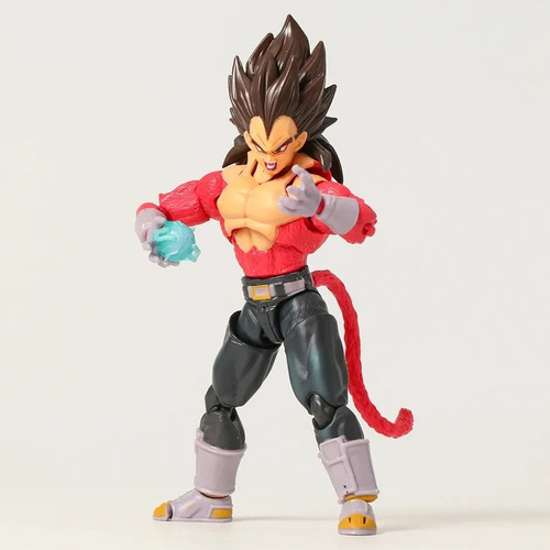 Figura De Acción Shf Ssj4 Vegeta Dragon Ball Gt, Figura De A