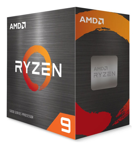 Processador AMD Ryzen 9 5900X 3.7GHz Con 4.8GHz Max Turbo 64MB Cache AM4 Sem Vídeo Sem Cooler 100-000000061
