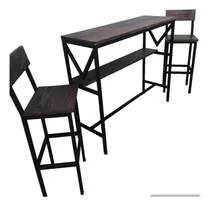 Comprar Barras Separadoras, Rústicas Artesanales, Más 2 Taburetes 