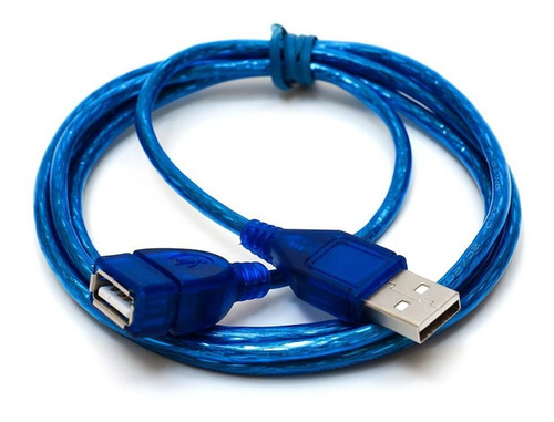 Cable Usb Alargue Extension Macho Hembra A-a V2.0 2 Metros