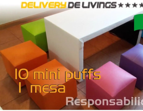 Imagen 7 de 10 de Alquiler De Livings, Puff, Mesas Puentes, Eventos, Minipuff