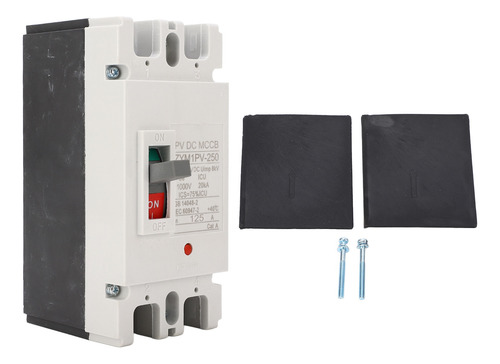 Disjuntor Dc1000v 125a Caixa Moldada 2p Mccb Solar