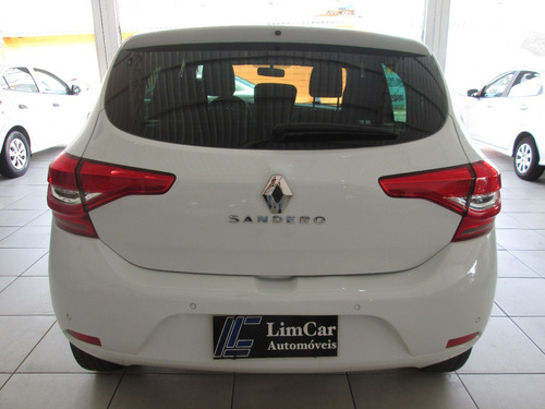 Renault Sandero Zen Flex Completo Unico Dono Zero De Entrada