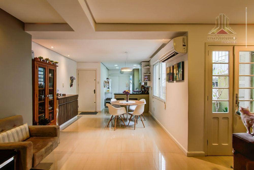 Imagem 3 de 14 de Vendo Apartamento Térreo De Três Dormitórios No Bairro Petrópolis Em Porto Alegre - Ap3108