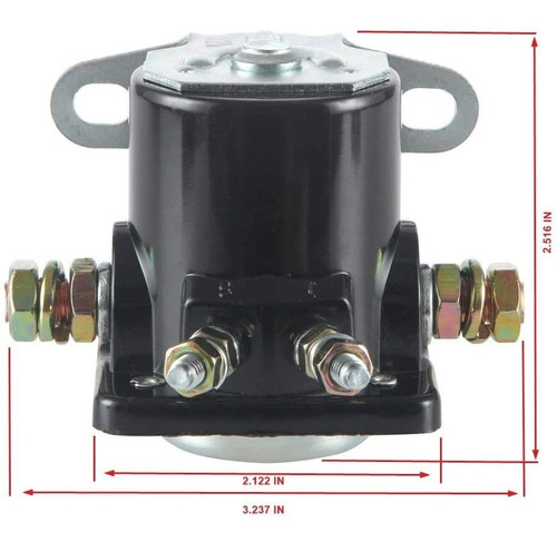 Relé De Arranque Midiya Ss581t / All76203 / Ford 12 Voltios