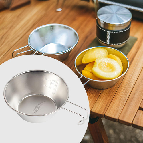 Tazón Para Acampar Utensilios De Cocina Al Aire Libre
