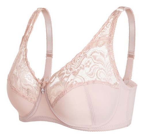 Sujetador Con Aros Ajustable De Encaje Sexy Push-up De Copa