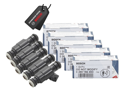 Bico Injetor Bosch 0.280.156.453 65lbs Fiat Marea