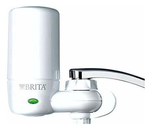 Filtro De Agua Brita Basic Faucet Water Filter System, Blanc Color Blanco