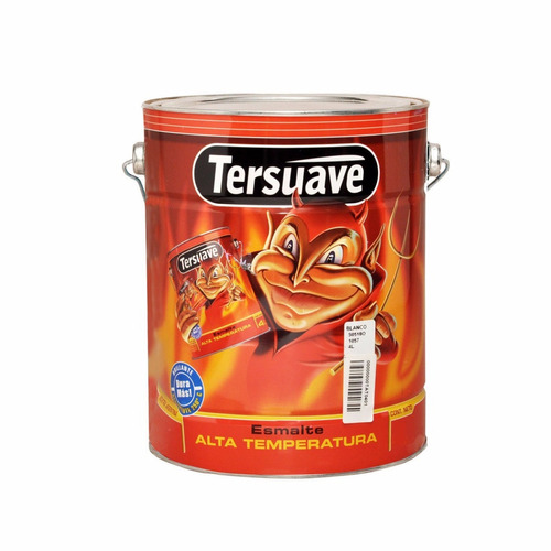 Esmalte Alta Temperatura Aluminio 1/4 Lt Tersuave