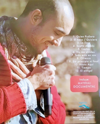 Abel Pintos Dvd Nuevo Original Sueño Dorado La Llave