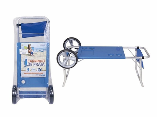 Imagen 1 de 6 de Carro Mor Carrito De Playa Aluminio Mesa Sillas Disershop