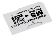 Comprar Adaptador Photofast Cr-5400 De Microsd A Memory Stick Pro Du